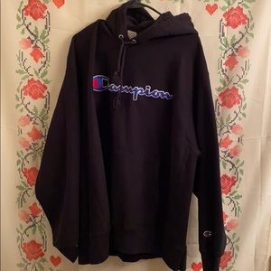 Champion Shirts - Cool Black Champion Hoodie Champion Shirts - Cool Black Champion Hoodie